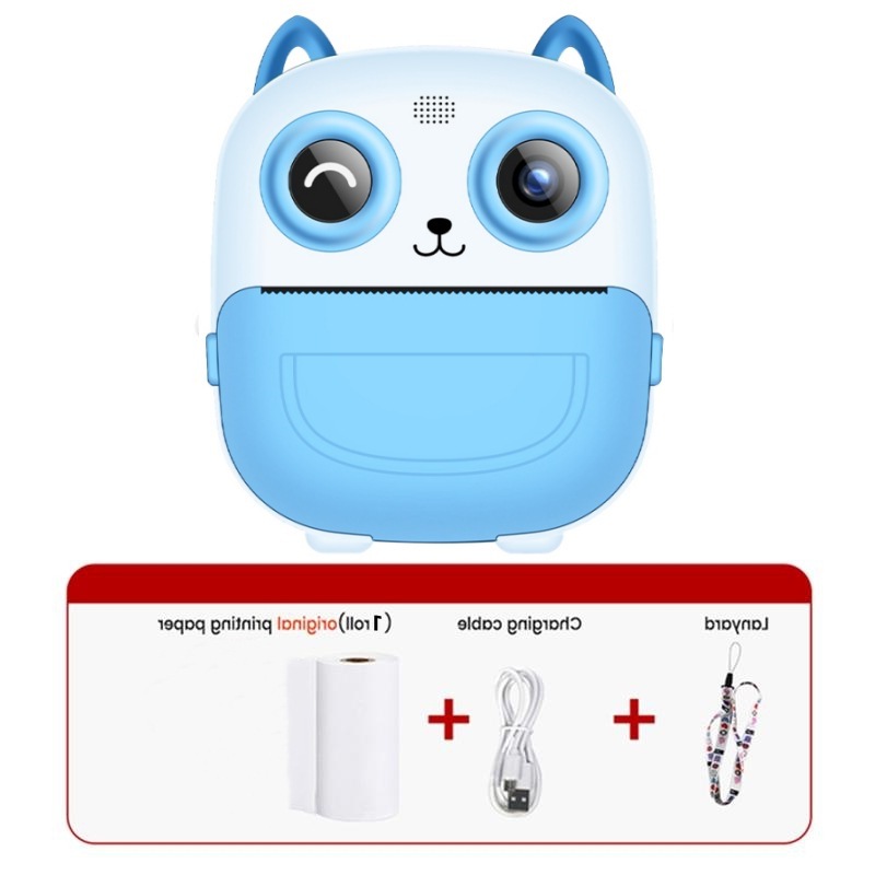 Cámara Polaroid Infantil S5 con Conexión Bluetooth e Impresión Térmica