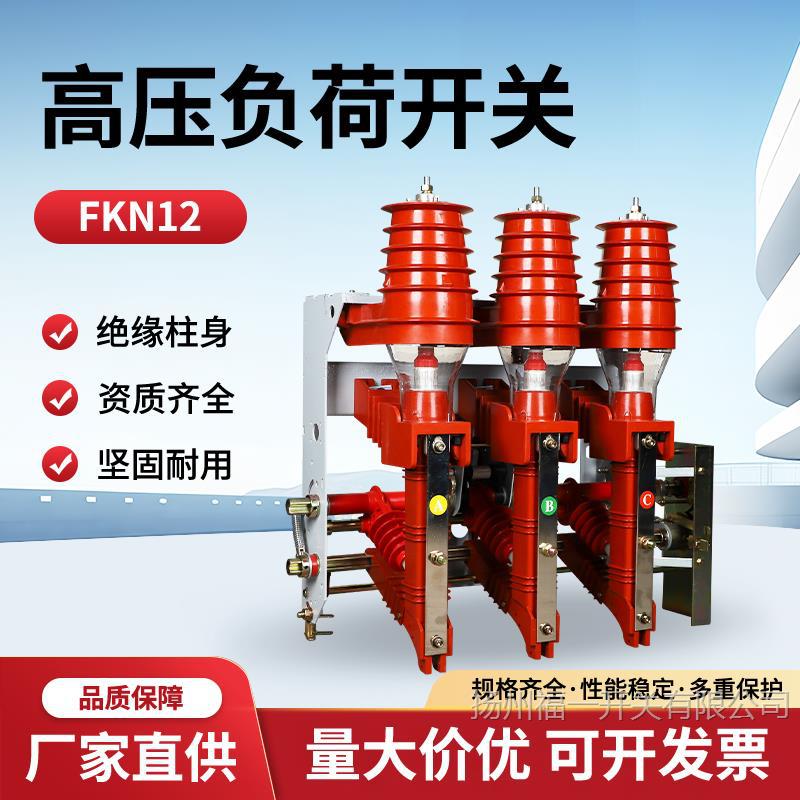 FKN12-12/630户内高压负荷开关10KV压气式负荷开关带熔断器组合