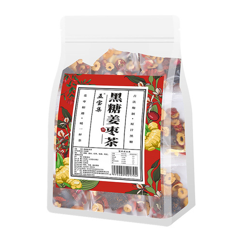Brown sugar ginger jujube tea wholesale longan red dates wolfberry ginger shredded roses 150g bag factory direct sales large price