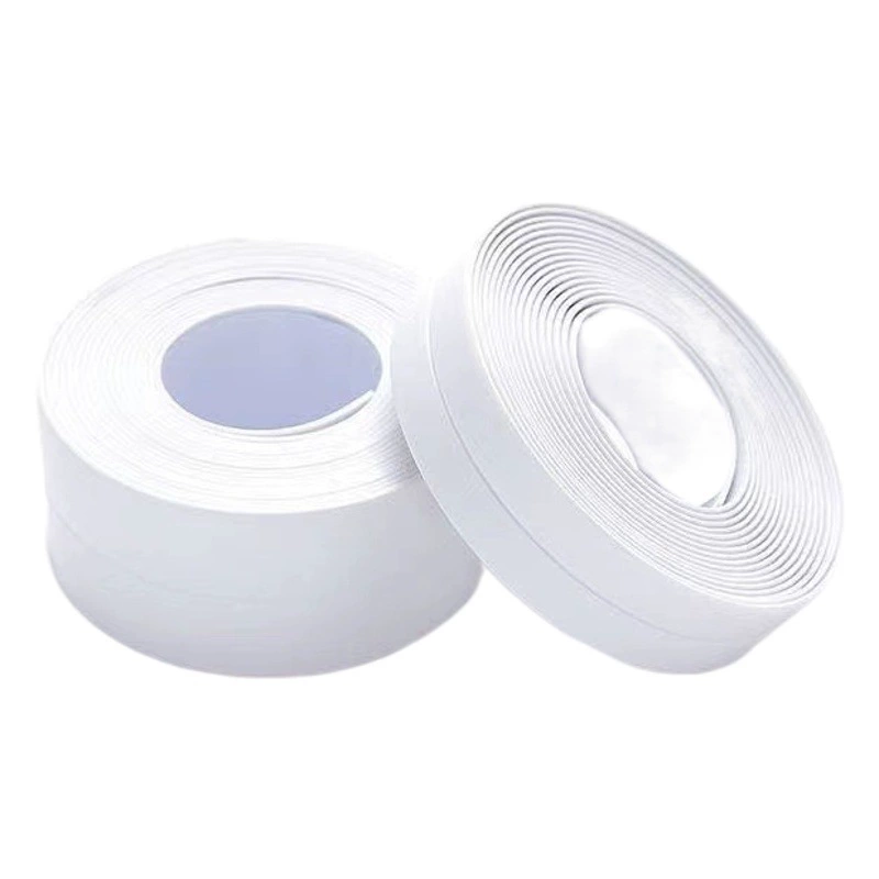 Самоклеящаяся водонепроницаемая и устойчивая к плесени лента для кухни и ванной комнаты, подходит для приклеивания к углам, швам стен, раковинам, унитазам, а также для герметизации кухонных швов, улучшая эстетику ванной комнаты.