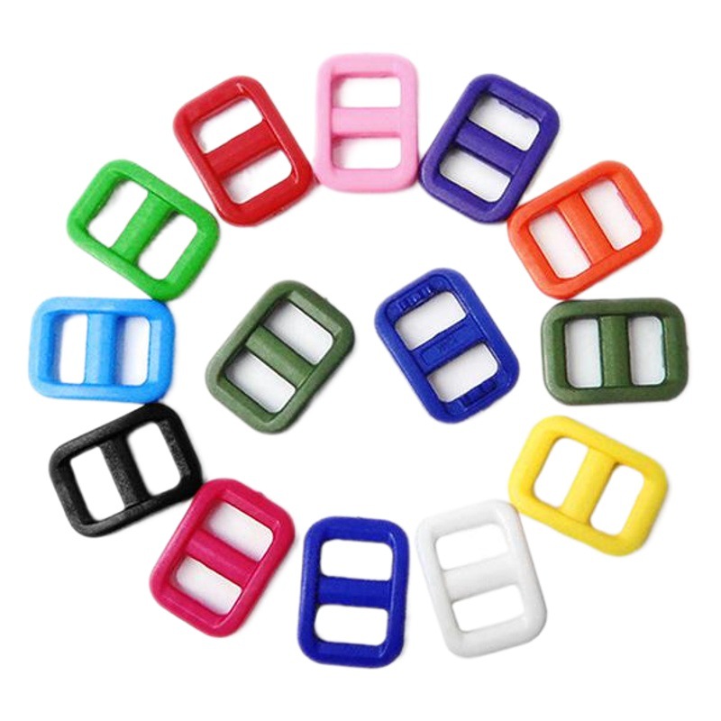 10-25mm color plastic day buckle webbing three buckle luggage accessories backpack Adjustment Day buckle
