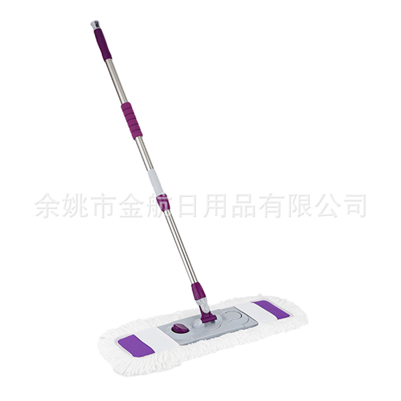 Piso grande empuje piso de limpieza de acero inoxidable Hotel fregona plana fábrica al por mayor