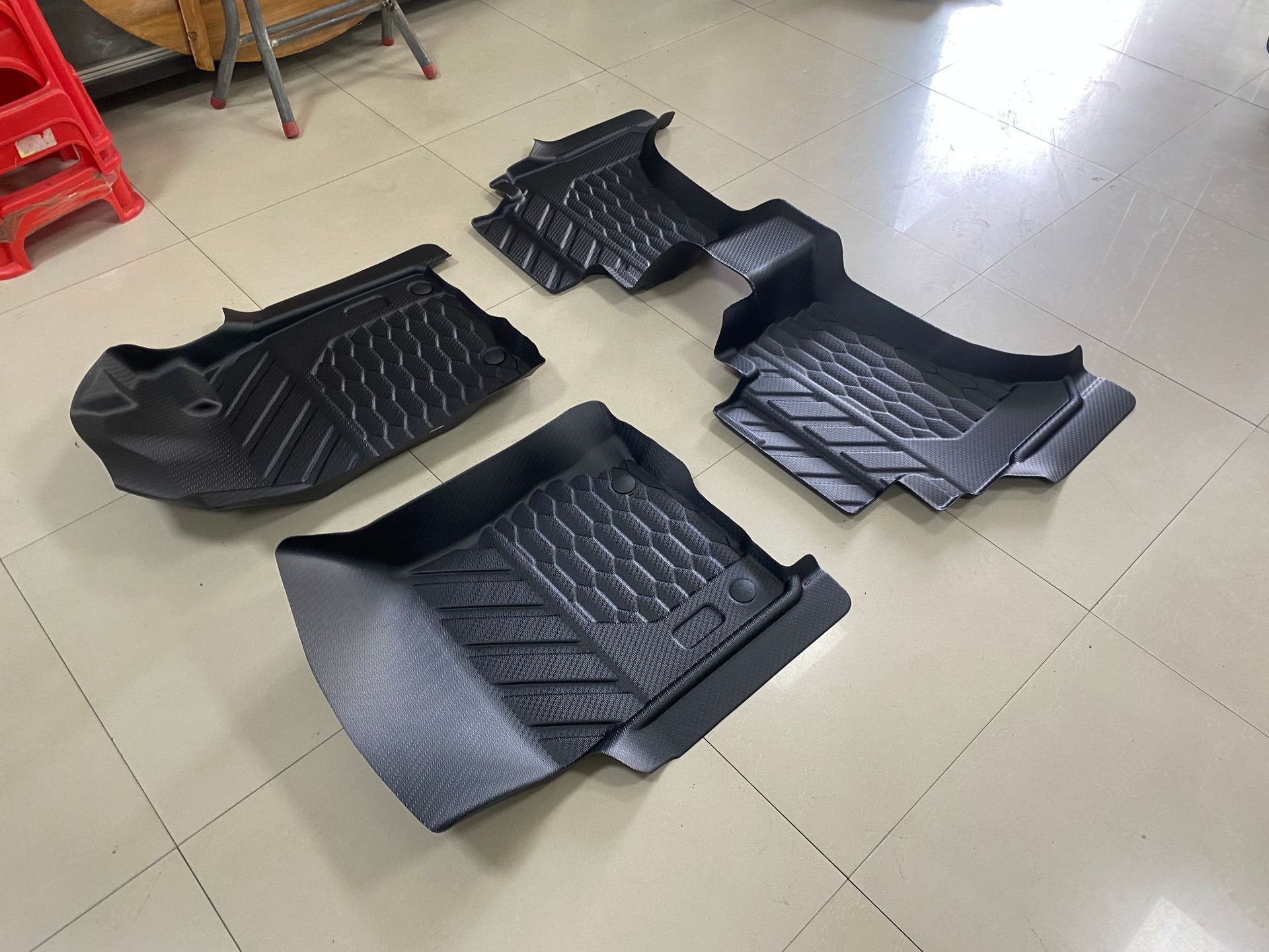 Triton Four-Door Right-Hand Drive 2019-2022 Floor Mats Triton Right-Hand Drive Floor Mats 2021 Special Car-Specific Tpe Floor Mats