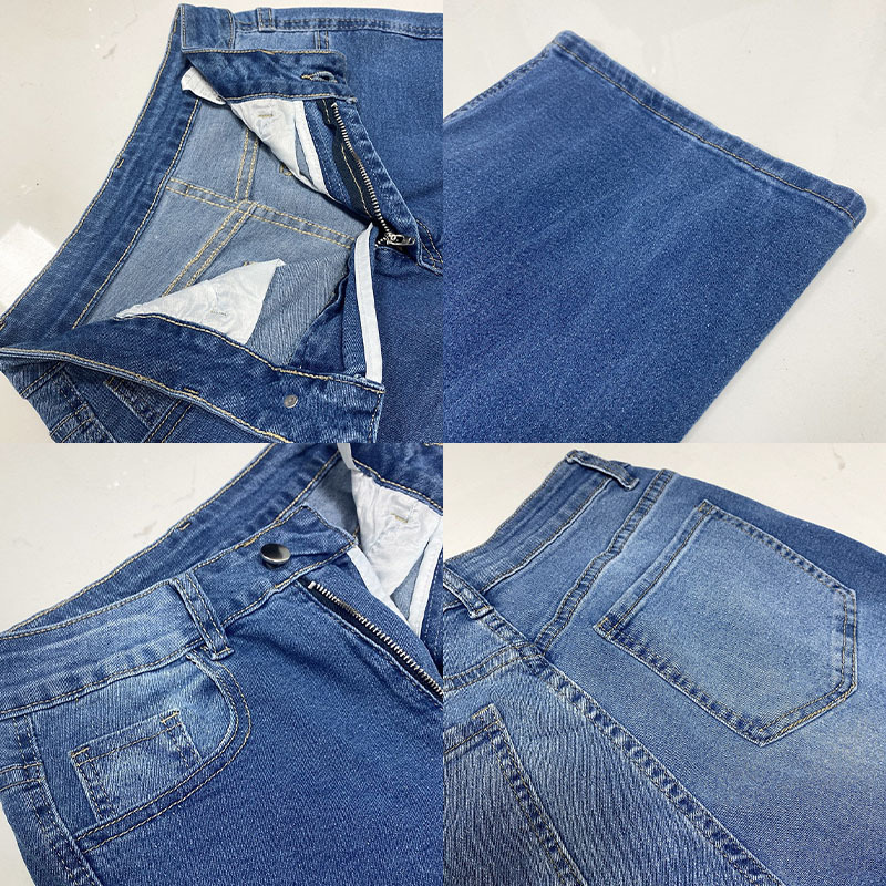 546g Weight Straight Pants Pants Length Cotton, Polyester, Denim Cotton Fabric Type High Waist Waist Line Jeans Pants Type Stretchy Elasticity Holiday Occasion Comfort Function Regular Fit Fit Type Solid Color Pattern Autumn Season Women's Gender Streetwear Style Spring 2025 New Arrival Elastic Straight Jeans Women's Quality Retro Curved-Edge High Waist Trousers 5
