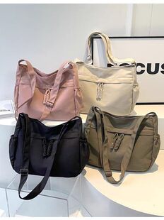 Capacious shopping bag, underarm bag, cosmetic bag, shoulder bag, one-shoulder bag, high-end