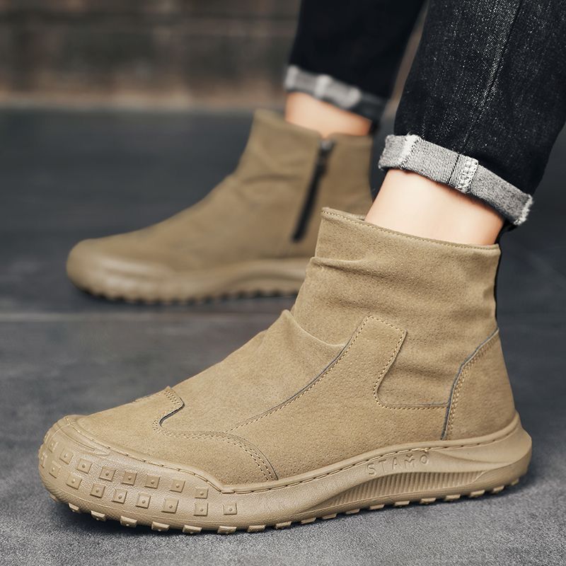 2024 explosión de alta resistencia antideslizante desgaste ocio protección laboral zapatos de hombre impermeable antiolor sitio de construcción especial suela gruesa cómodo y ligero