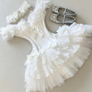 2026 Summer New White Dress Evening Gown for Women, Gorgeous Fairy-Like Princess Dress for Adult Ceremony, Short Dress