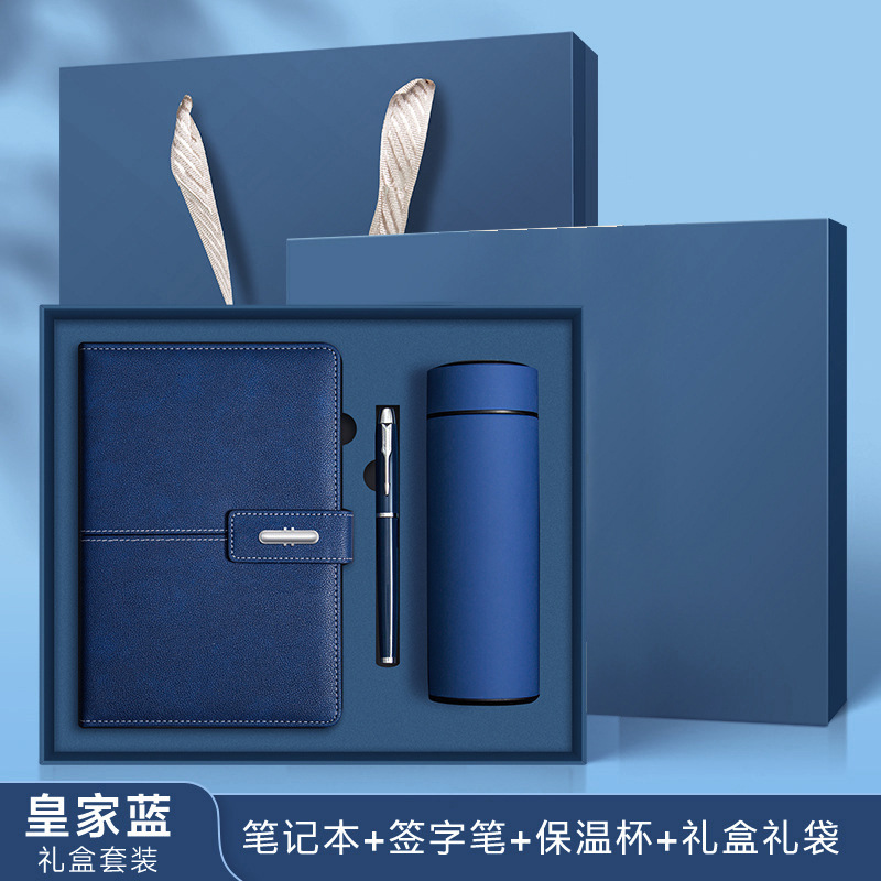 Caja de regalo de notebook A5 de negocios logotipo personalizado de alto nivel Lincoln botón de cuaderno de notas subcuaderno de eventos regalos image 22