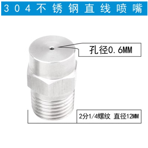 2 점 (0.6 구멍 선형 노즐)