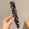 With bow, black, 36