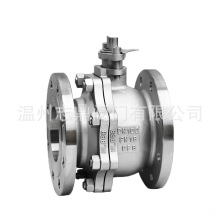 Q41F美标法兰浮动O型球阀API60手动球阀304不锈钢德标日标