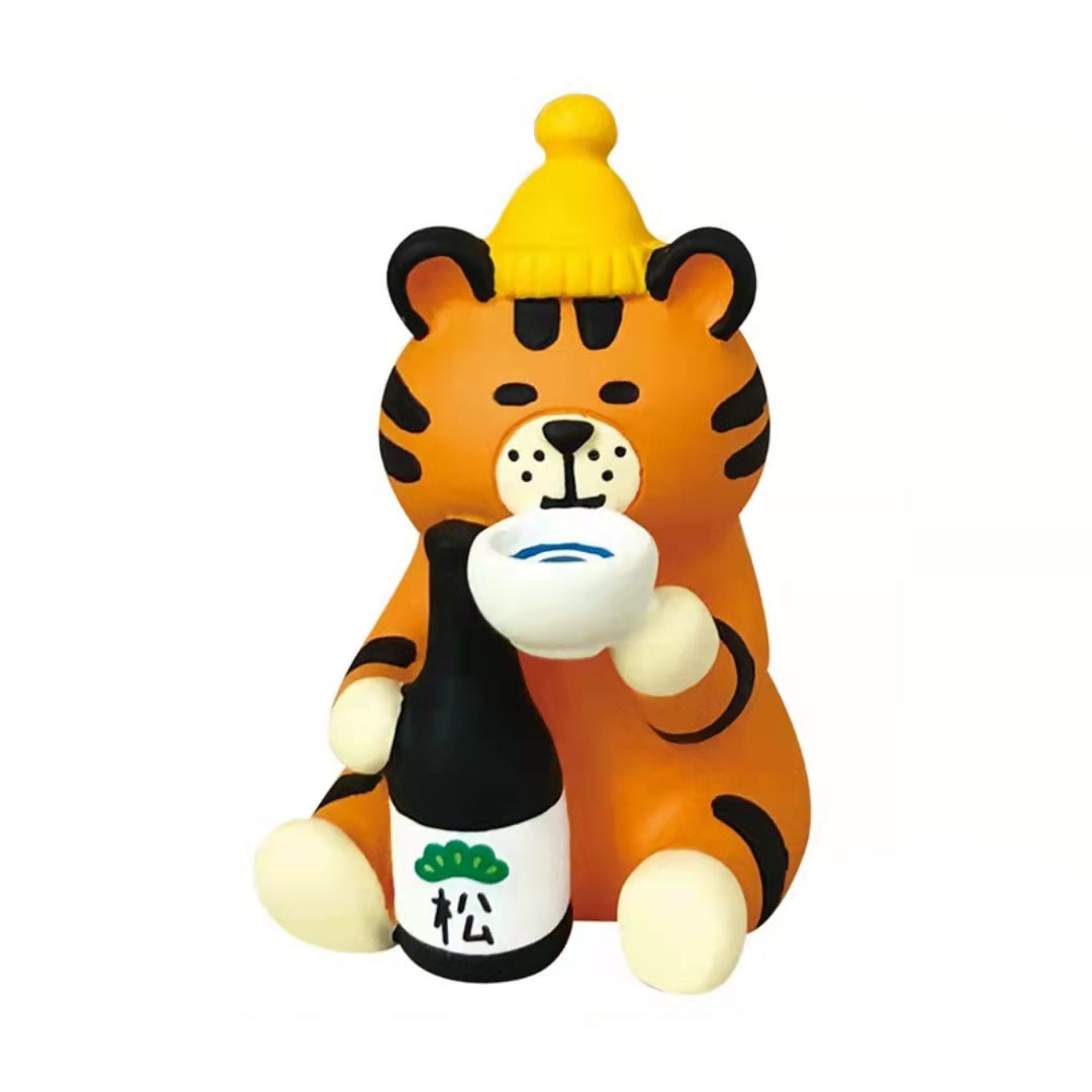 술을 마시는 호랑이