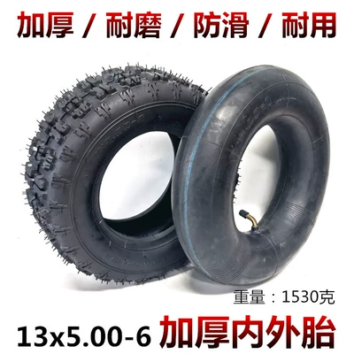 13x5.00-6 inner and outer tires 13X5.00-6 thickened inner and outer tires 5.00-6 beach car inner and outer bags (Elektrikli avtomobil şinləri)