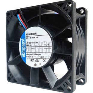 ebmpapst 8214J/2H3PU ȫ��ԭ�b 8038 8cm�L�� 24W 24V DC�L�C