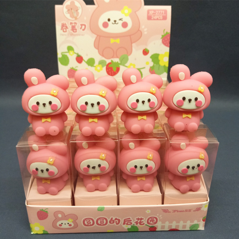 Cute silicone sharpener