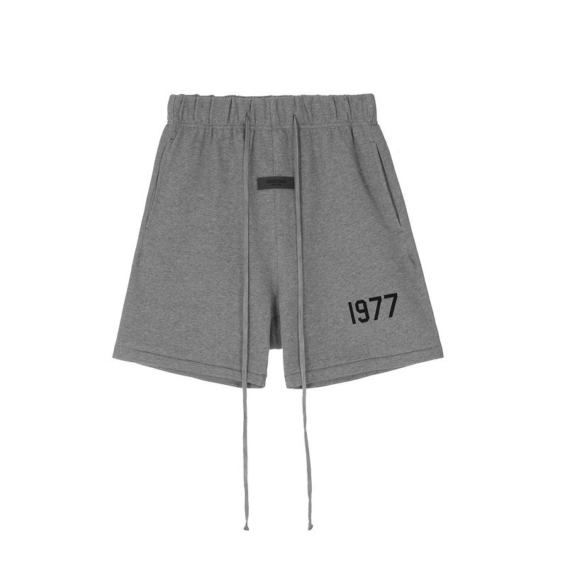 Fog for Men Ss22 Multi-Thread Essentials Flocking 1977 Drawstring High Street Shorts