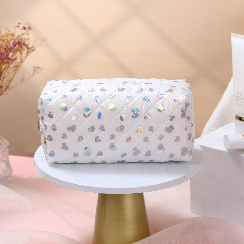 Bolsa de lavado portátil de mujer ligera de alta calidad de diseño de nicho de tela de viaje bolsa de almacenamiento de lavado