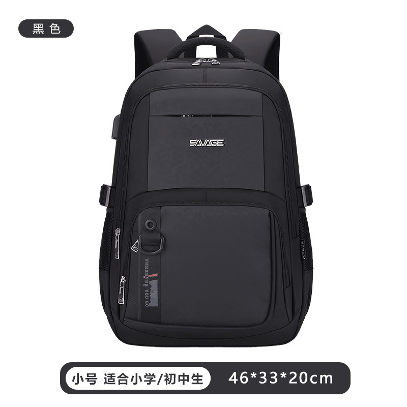 Clásica mochila de viaje de negocios, mochila portátil de gran capacidad para viajar, mochila impermeable ligera para hombres