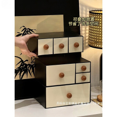 厂家直销中古风抽屉式首饰复古入户玄关钥匙置物架收纳
