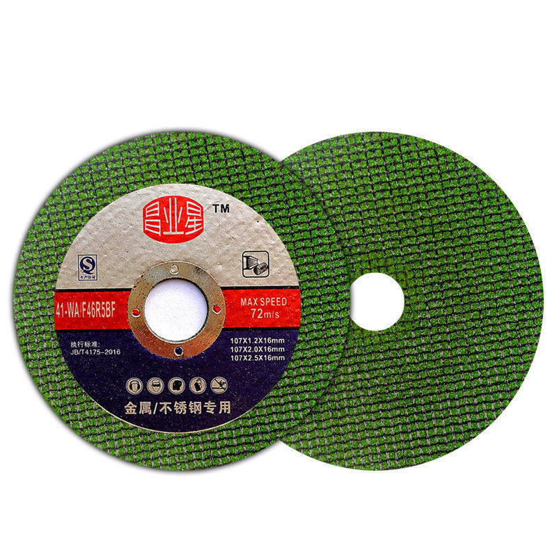 100 amoladora de ángulo de acero inoxidable de corte de metal de disco de malla doble ultra-delgado de la rueda de molienda ángulo de corte disco de molienda