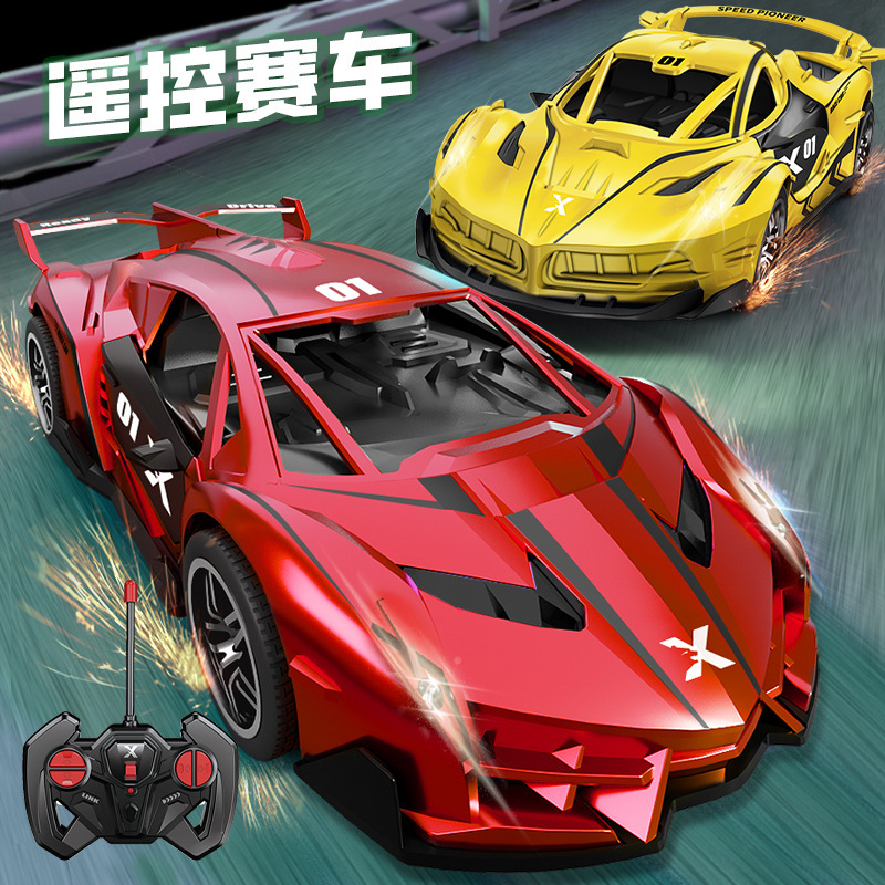 1:22 Kidsren's Remote Control Car Rechargeable Rc Electric Artificial Sports Car Racing Boy Drift Car 6-12 Years Old Toy
