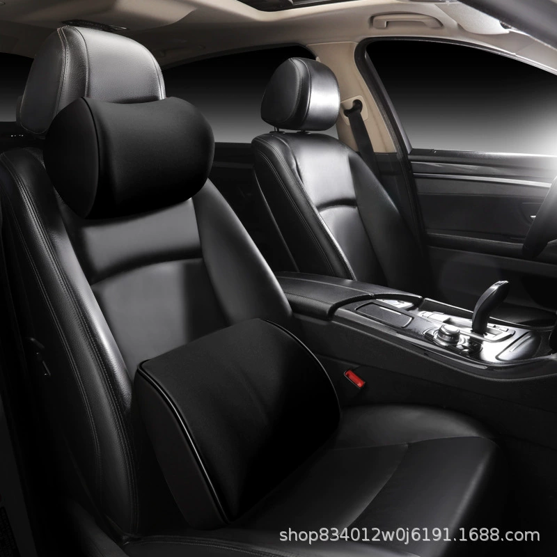 Трансграничный стул из пены с эффектом памяти, подголовник, поясничная поддержка, Amazon, эластичная ткань, одинарная