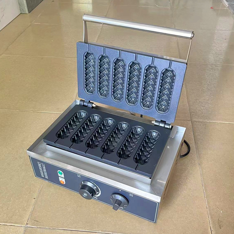 电热玉米香酥机商用法式玛芬棒热狗棒机五六格台湾烤肠机牛奶棒机