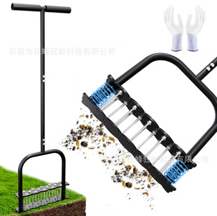 Lawn Soil Loosener Courtyard Lawn Aerator Soil Turner Lazy Aeratorspike Manual Tool