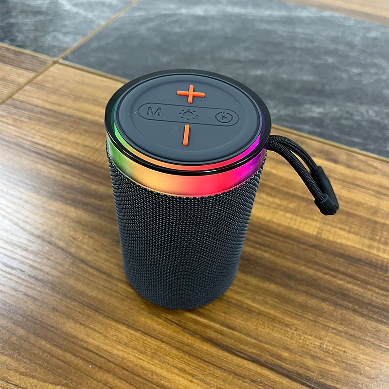 ポータブル Bluetooth スピーカー自転車カップホルダー Bluetooth スピーカー屋外防水円筒形生地オーディオギフト卸売|undefined