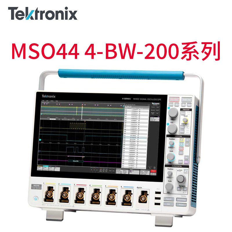 TEKTRONIX泰克MSO44 4-BW-200/350/500/1000/1500混合信号示波器