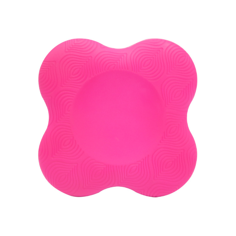 핑크 요가 지원 무릎 매트