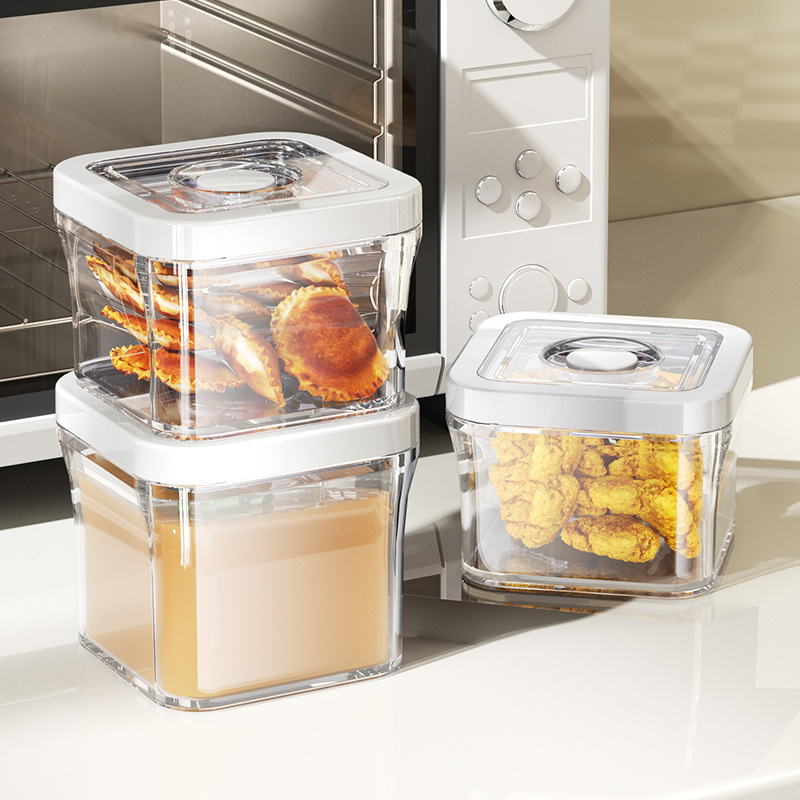 真空密封缶食品グレードの家庭用キッチン鮮度保持ボックス穀物収納ボックス密封された保存缶保存缶|undefined