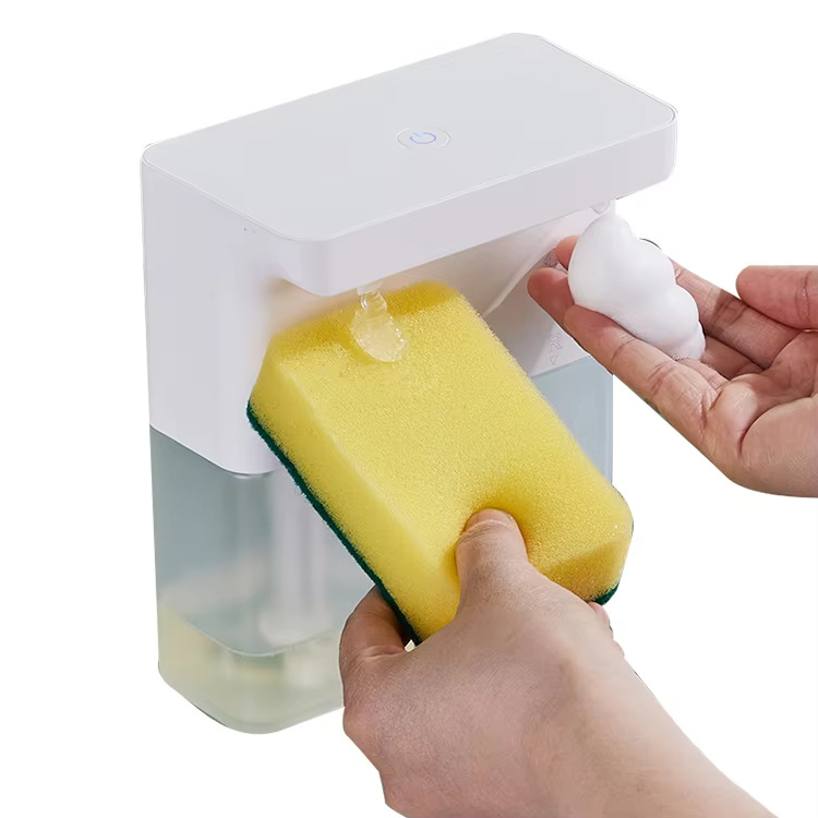 全自动感应洗手机智能免接触家用皂液器壁挂式双头洗洁精机厨房