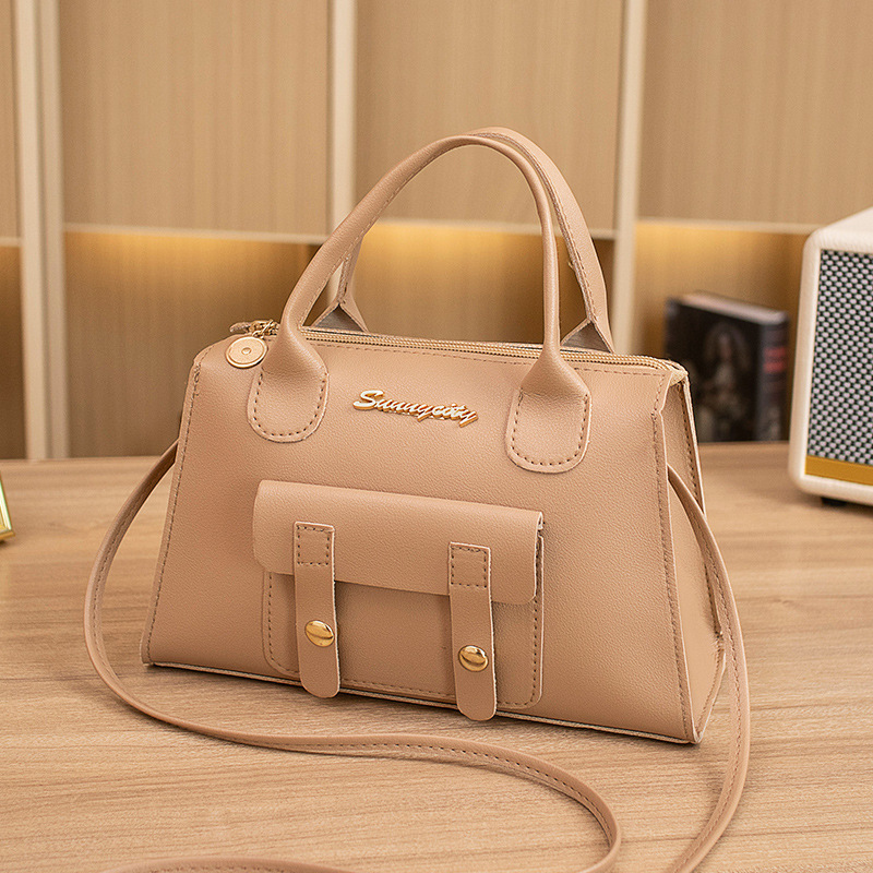 Bolso de mujer 2023 nuevo estilo coreano de moda hermosa simple bolso de hombro de diseño de nicho image 11