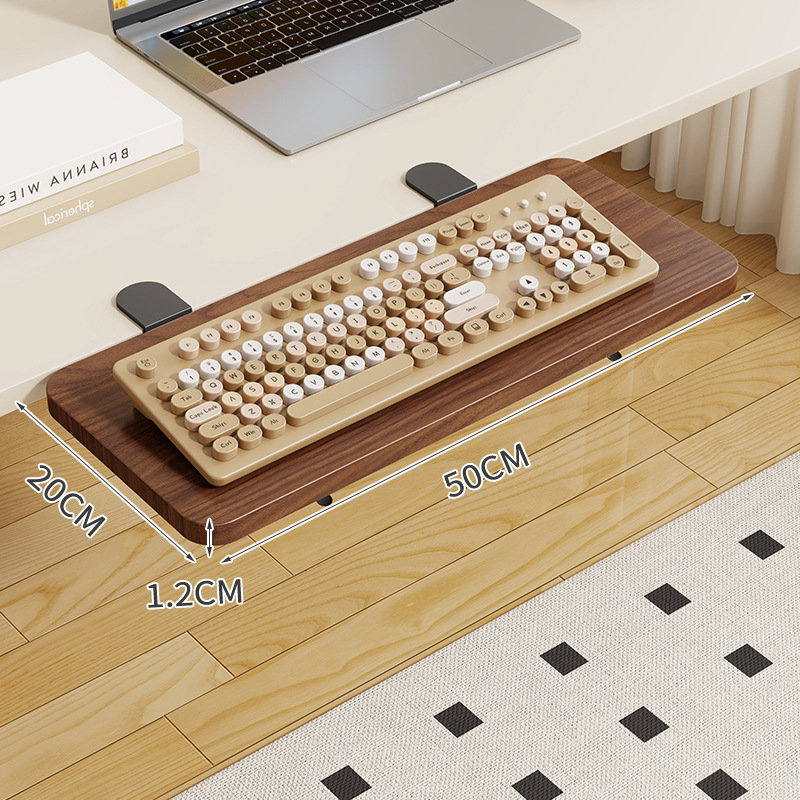 Extensión Plegable de Escritorio para Computadora con Soporte de Brazo para Oficina image 10