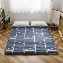 3X15全棉粗布夹棉加宽打地铺睡垫可折叠家用炕垫单双人榻榻米床垫