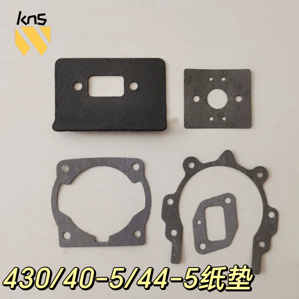 Газонокосилка 40-5/430 бумажная прокладка карбюраторная коробка впускная труба глушитель цилиндра уплотнение 44-5 полная бумажная прокладка
