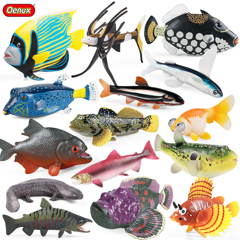 cross-border simulation animal model ocean cognition goldfish piranha flying fish puffer fish stone fish butterfly fish toy cross-border simulation animal model ocean cognition goldfish piranha flying fish puffer fish stone fish butterfly fish toy