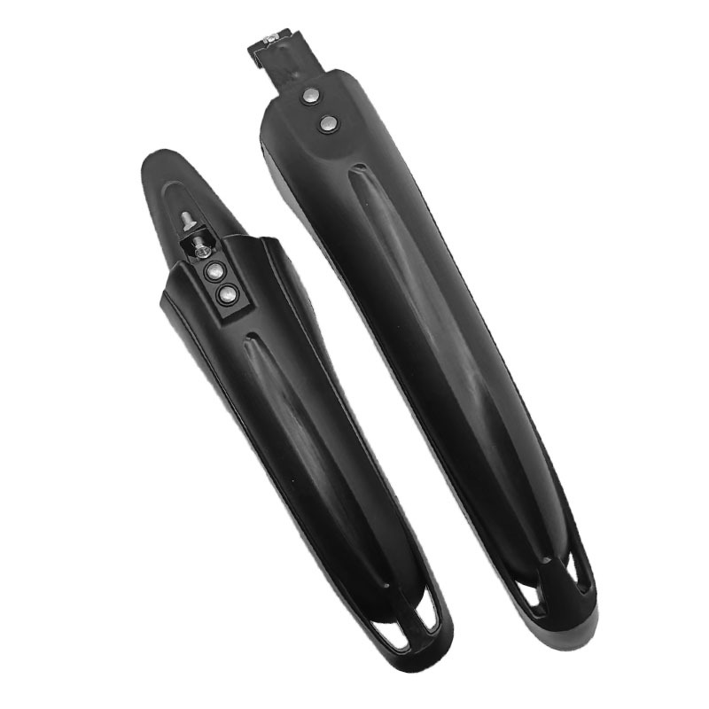 Bicycle Fender Mountain Bike Large Extended Rivet Type with Screws and Pads for Mountain Biking