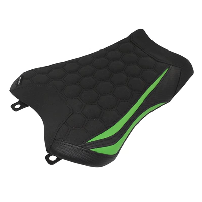 Suitable for Kawasaki Zx-10R Zx10Rr 21-25 Modified Motorcycle Heightening Front Cushion Rear Seat Bag Seat Cushion (Motorcycle cushion) - front-seat-cushion-green