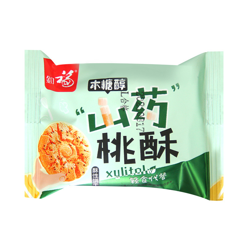 Xylitol Yam Peach Cookies Traditional Pastries Nutritional Biscuits Light Snacks Meal Replacement Famous Snacks Wholesale