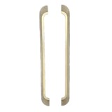 Роскошная стеклянная дверная ручка, новая черная антикварная медная дверная ручка в китайском стиле, раздвижная дверь, деревянная дверь, алюминиевая резная ручка