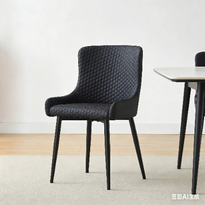 Silla de comedor de lujo ligero de comercio exterior silla de comedor de lujo nórdica alta sensación silla de respaldo casera cómoda silla de negociación image 5