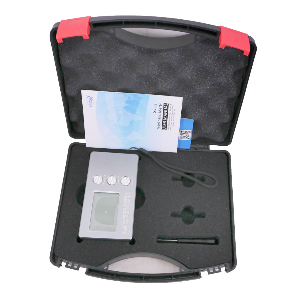LS201 数字玻璃测厚仪单/双/三玻璃厚度测试仪