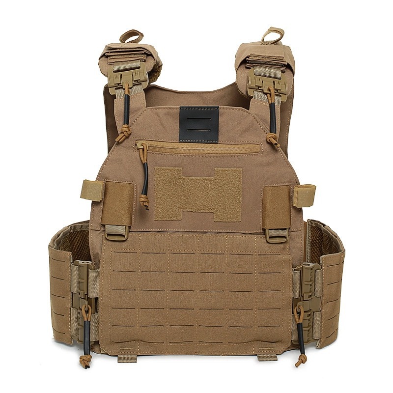 Camuflaje de campo transfronterizo chaleco de entrenamiento táctico multifuncional chaleco de protección de fanáticos militares chaleco de desmontaje rápido chaleco de chaleco