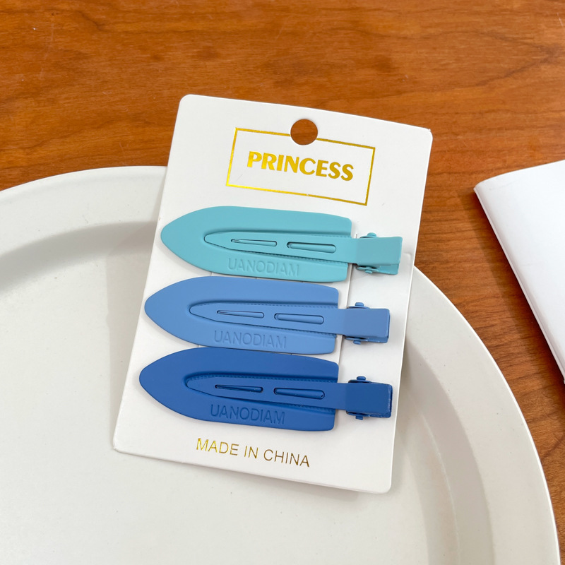 Horquilla de metal de alta calidad para otoño e invierno clip para flequillo en la frente femenina