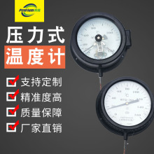 液体压力式温度计 蒸汽管道锅炉不锈钢温度表 工业温度计