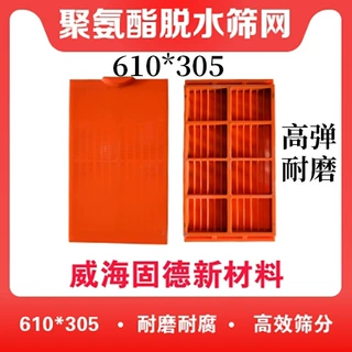 条缝筛网聚氨酯筛板抗磨损 工厂批发洗砂脱水振动筛脱水筛网