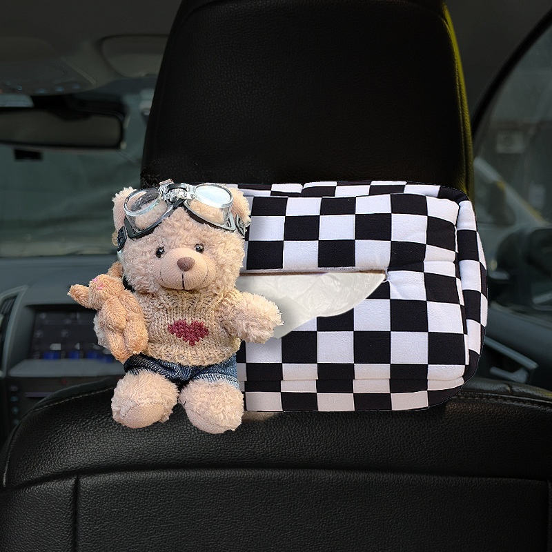 [Productos de punta] Bolsa de papel de dibujo para coche, caja de reposabrazos para mujer, bolsa de papel, caja de dibujo para coche colgante, decoración de caja de dibujo para coche image 21