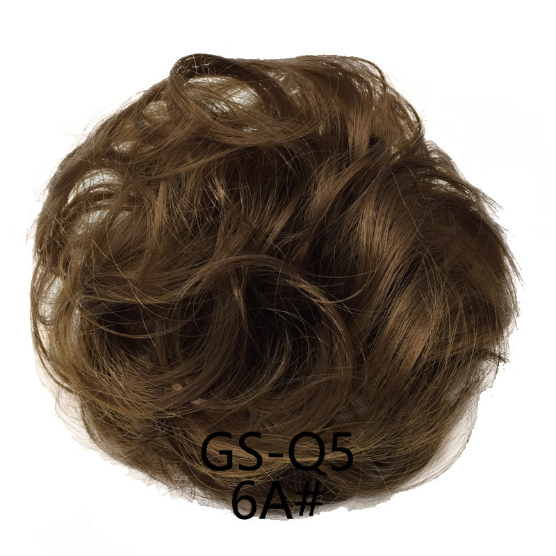 Europa y los Estados Unidos pelucas anillo de pelo de bolas cabeza cuerda elástica peludo natural peludo peludo transfronterizo